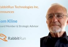 RabbitRun Brings on Industry Veteran as Strategic Advisor
